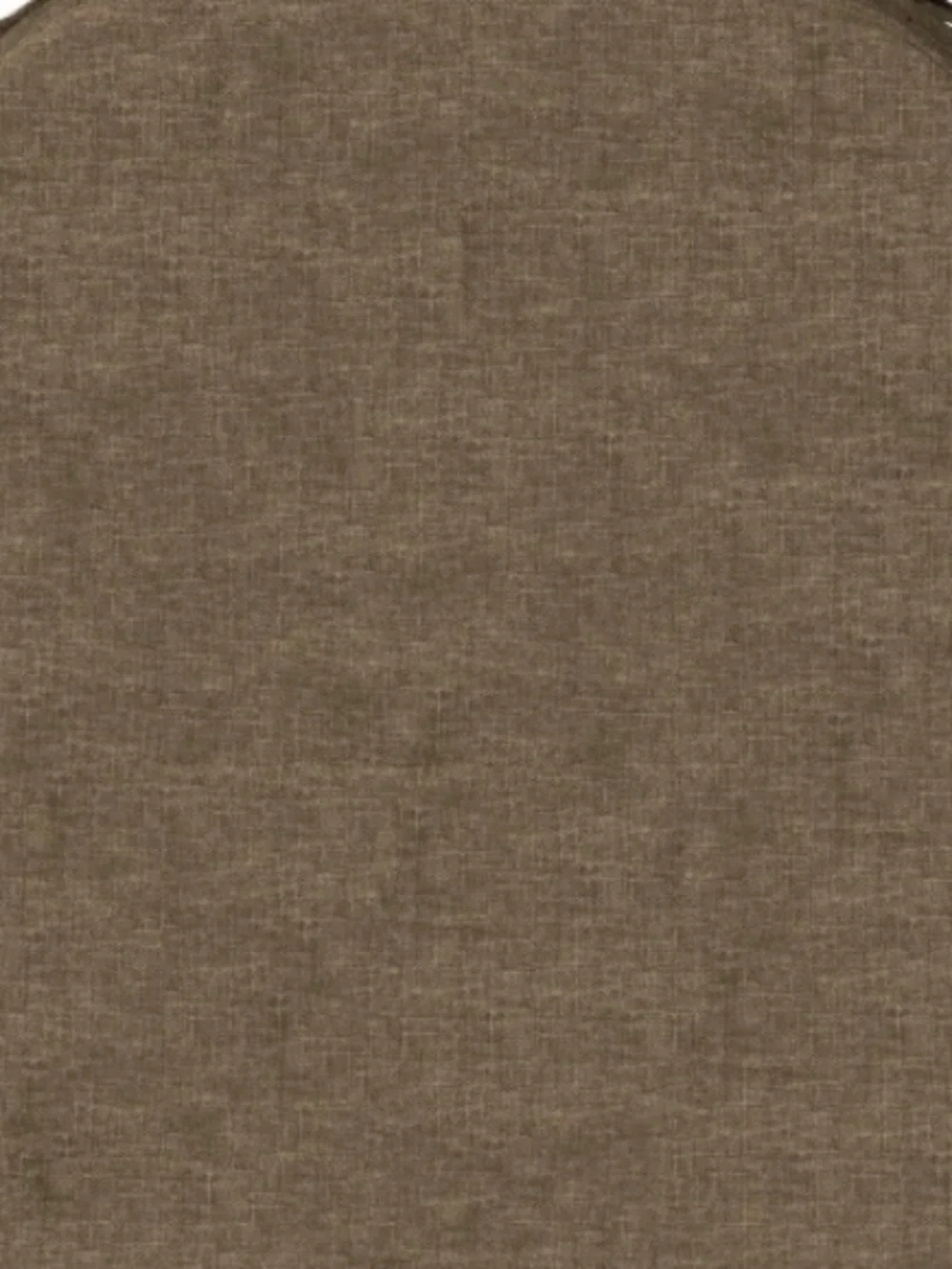 Set of 4 Taupe Chair Cushions with Ties 17x16”